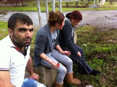İşçileri taşıyan minibüs takla attı: 7 yaralı