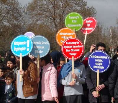 Gaziantep kütüphaneye aktif kayıtta Türkiye’de 4’üncü