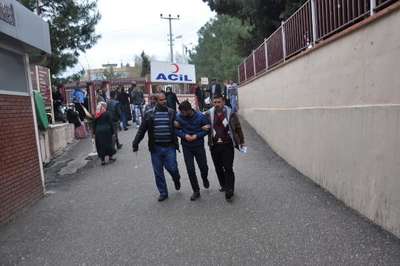 Adıyaman'da TIR'dan mazot hırsızlığına suçüstü