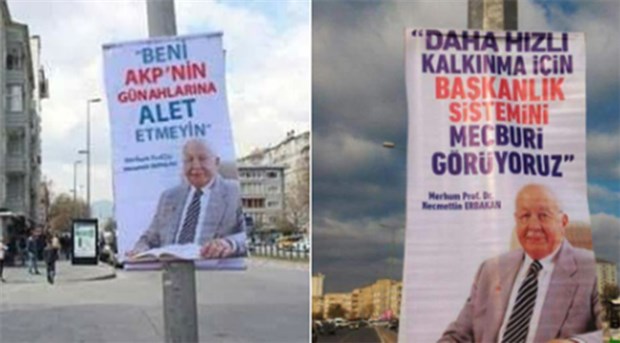 Milli Görüş'ten AK Parti'ye 'Erbakan'lı yanıt