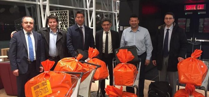 Son oylar da Türkiye'ye gönderildi