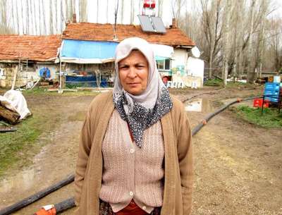 Sel durdu, evler hala su içinde