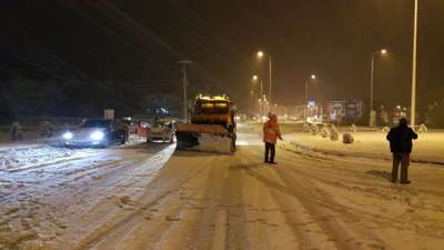 DÜZCE'DE 22 KÖY YOLU ULAŞIMA KAPALI, 2 İLÇEDE OKULLAR TATİL (4)