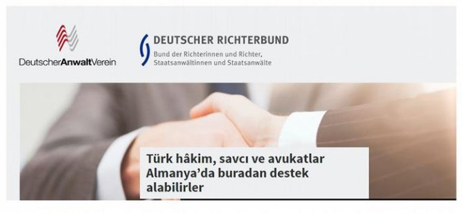Alman Hakimler Birliği'nden Türkçe site