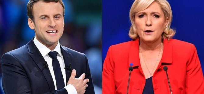 Fransa'da Le Pen ve Macron ikinci tura kaldı