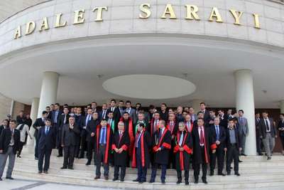 Şanlıurfa'da yargı mensuplarından teröre tepki