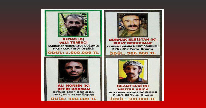 Başlarına ödül konulmuştu