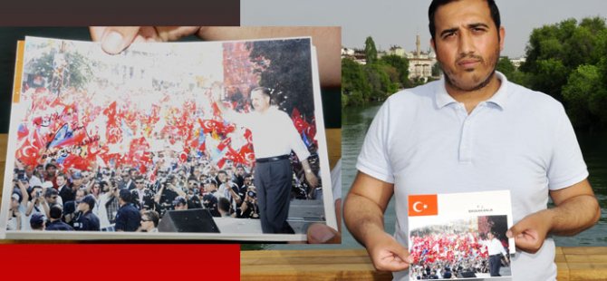 Erdoğan'ın fotoğrafına 50 bin TL istedi