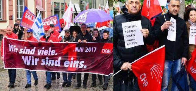 1 Mayıs'ta referandum protestosu