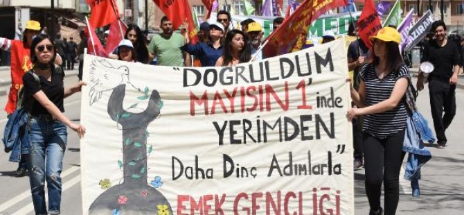1 Mayıs kutlamalarında kişi başına 2 polis