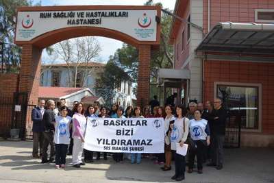 Hastane çalışanlarından 'mobbing' tepkisi