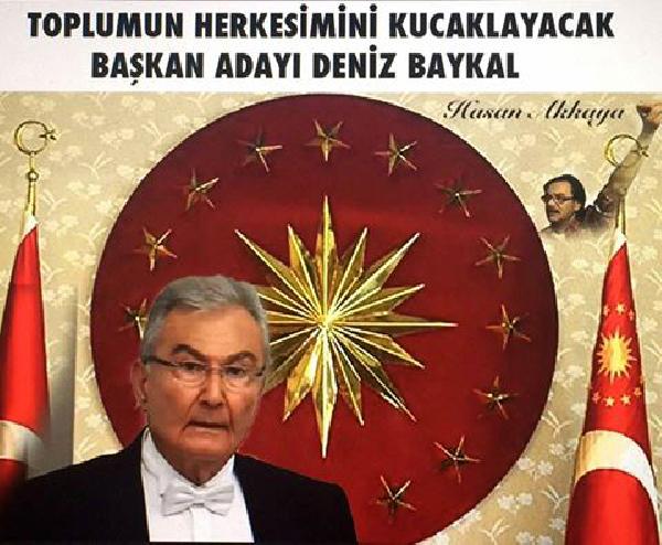 Cumhurbaşkanı forslu Baykal paylaşımı