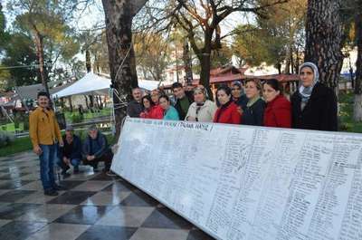 Göcek koyları için çadır direnişi