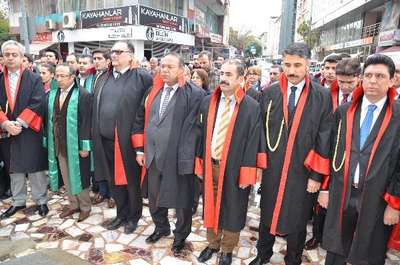 Gebze Adliyesi'nde şehit savcı Kiraz için anma töreni