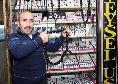 OLTU TAŞINDAN KİLOLUK TESPİH