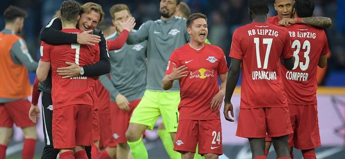 RB Leipzig'den büyük başarı