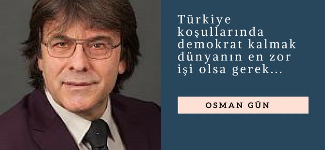 Demokrat olmak ve demokrat kalmak