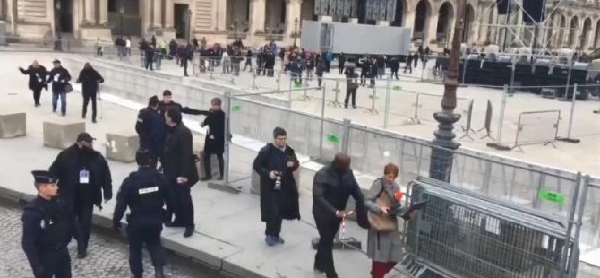 Macron'un konuşacağı alana bomba ihbarı yapıldı
