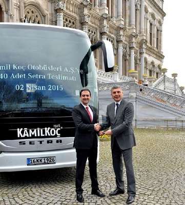 Mercedes-Benz Türk ve Kamil Koç 35 milyon liralık anlaşma imzaladı