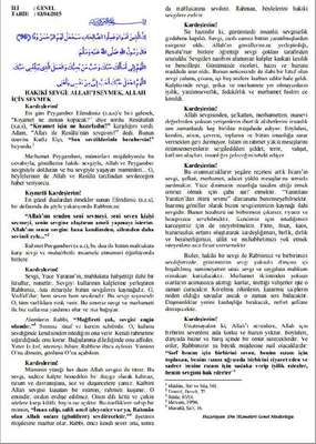 Cuma hutbesi: İnsanlık sevgisizlik girdabına kapıldı