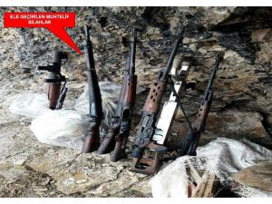 PKK'ya ait 26 mağara bulundu