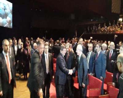 Erdoğan, Davutoğlu ve Kılıçdaroğlu buluşması
