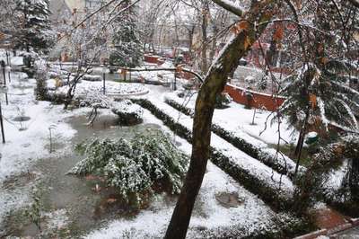 Gölbaşı beyaza büründü