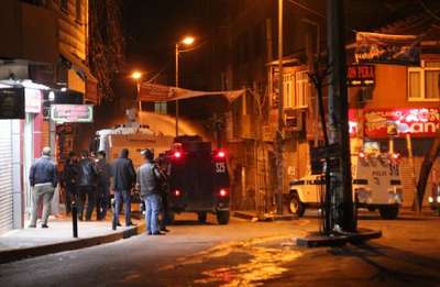 Okmeydanı'nda polis müdahalesi
