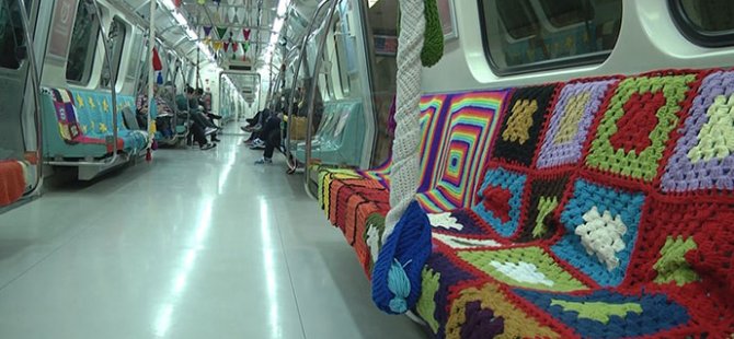 Metroya anne eli değdi