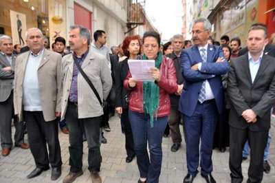Adıyaman'da HDP'lilerden 'Ağrı' tepkisi