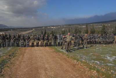 Taş ocağı eyleminde olaylar çıktı (2)