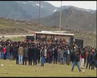 Ağrı'da 4 Nisan'da çekildiği belirtilen o görüntü