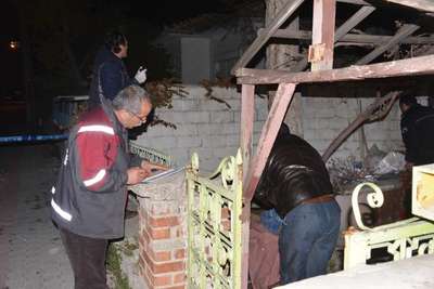 Ayrı yaşadığı eşiyle konuşmaya gitti, bacanağı tarafından öldürüldü