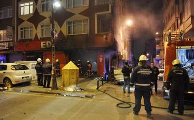 Bahçelievler'de bir işyerinde patlama