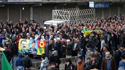 Cizre'de öldürülen Ümit Kurt, toprağa verildi