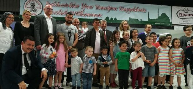 Almanya’da BALDER'den 400 kişilik iftar