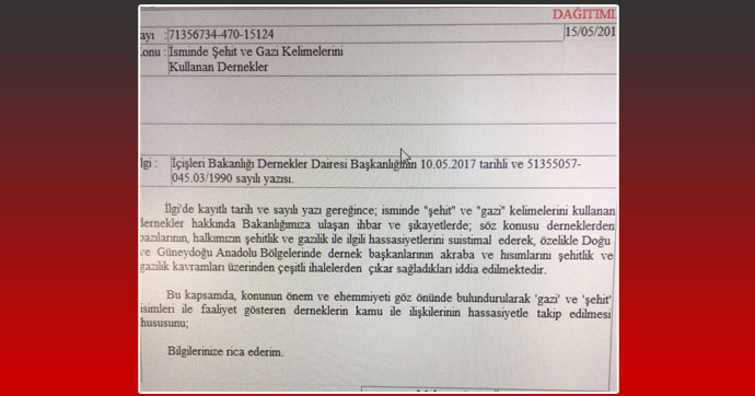 'Şehit ve Gazi unvanlarını suistimal etmeyin' uyarısı