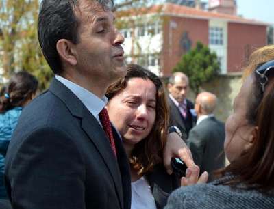 İspanya'da boğulan sessiz Türkler için okulda acı tören