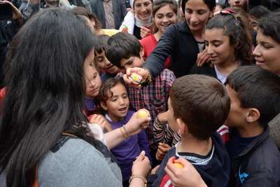 Diyarbakır'daki Ezidiler bayramlarını kutladı