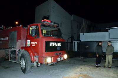 Siverek'te fabrika yangını