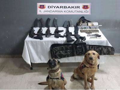 Diyarbakır'da kaçak silah operasyonu