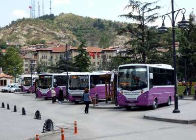 Kastamonu'da toplu taşıma araçlarında sivil polisli denetim
