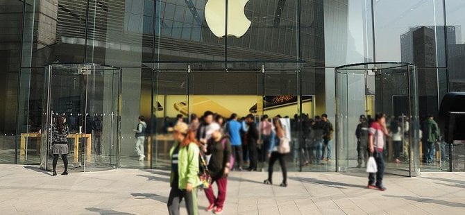 Çinliler için Apple kullanmak bir utanç