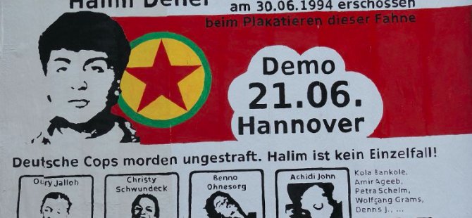 Hannover'da PKK meydanı ısrarı sürüyor