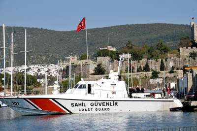 Sahil Güvenlik Komutanı'ndan Bodrum Kaymakamlığı'na ziyaret