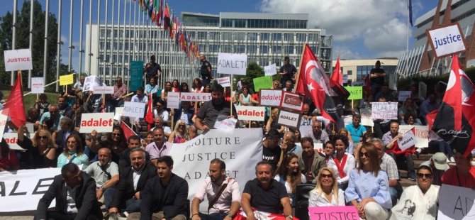'Adalet Yürüyüşü'ne Avrupa'dan destek