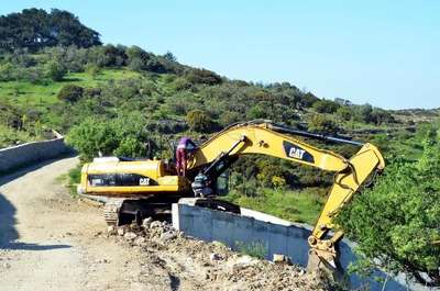 Bodrum'da köylülerin RES nöbeti