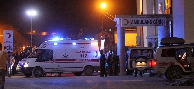 Hakkari'de 1 şehit, 4 yaralı
