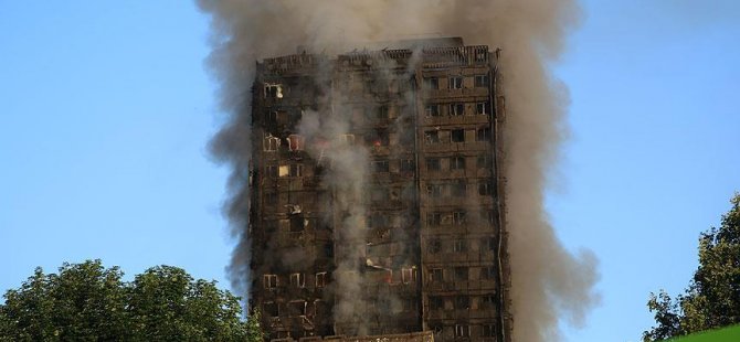 Londra'daki yangının nedeni belli oldu
