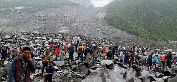 141 kişi göçük altında